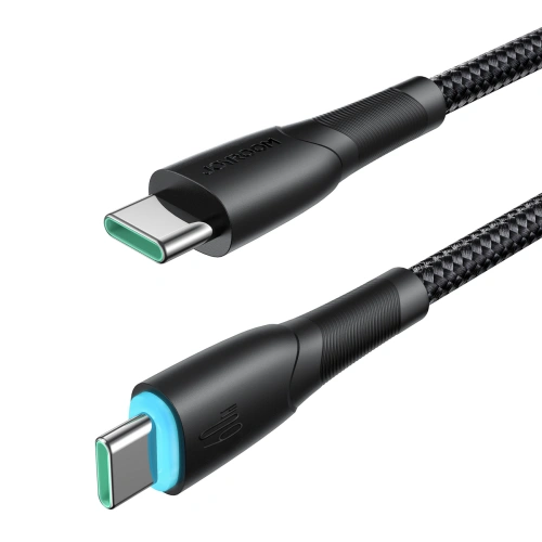 Kup Kábel Joyroom Starry Series SA32-CC3 USB-C / USB-C 60W 1m fekete - JYR888 - {ean13} - Sklep Home Screen