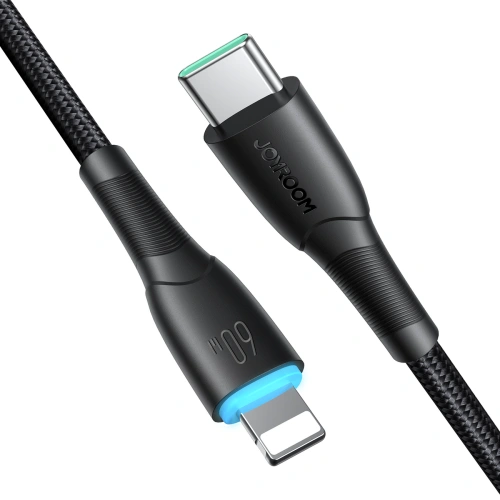 Kup Kabel Joyroom Starry Series SA32-CC3 USB-C / USB-C 60W 1m czarny - JYR888 - {ean13} - Sklep Home Screen