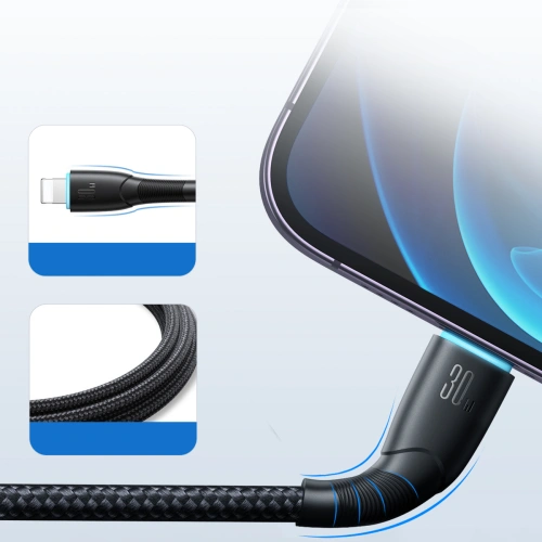 Kup Kabel Joyroom Starry Series SA32-CL3 USB-C / Lightning 30W 1m černý - JYR890 - {ean13} - Sklep Home Screen
