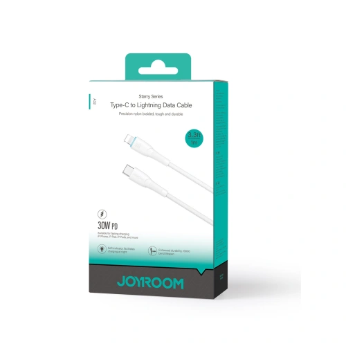 Kup Kabel Joyroom Starry Series SA32-CL3 USB-C / Lightning 30W 1m weiß - JYR891 - {ean13} - Sklep Home Screen