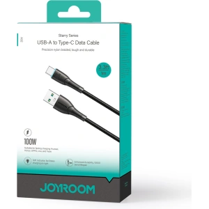 Kabel Joyroom Starry Series SA32-AC6 USB-A / USB-C 100W 1m černý