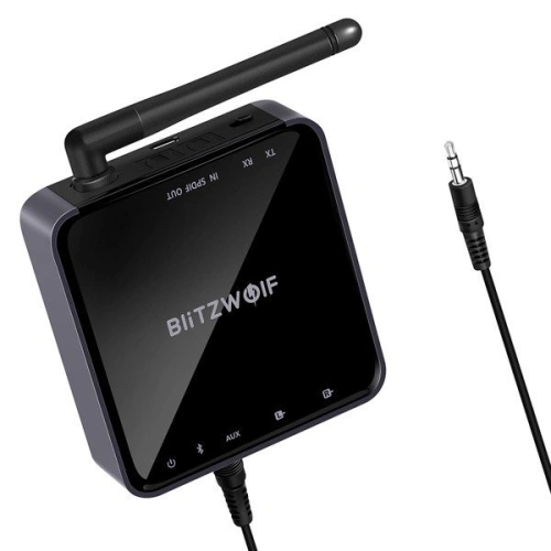 Kup Bluetooth 5.0 vysílač a přijímač Blitzwolf BW-BR4 - BLZ120 - {ean13} - Sklep Home Screen