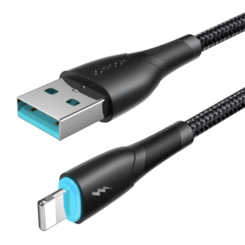 Kup Kabel Joyroom Starry Series SA32-AL3 USB-A / Lightning 3A 1m czarny - JYR896 - {ean13} - Sklep Home Screen