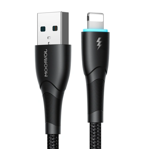 Kup Kábel Joyroom Starry Series SA32-AL3 USB-A / Lightning 3A 1m fekete - JYR896 - {ean13} - Sklep Home Screen