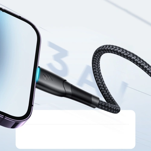 Kup Kabel Joyroom Starry Series SA32-AL3 USB-A / Lightning 3A 1m schwarz - JYR896 - {ean13} - Sklep Home Screen