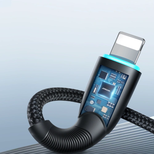 Kup Kabel Joyroom Starry Series SA32-AL3 USB-A / Lightning 3A 1m czarny - JYR896 - {ean13} - Sklep Home Screen