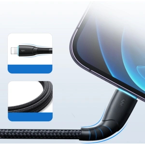 Kabel Joyroom Starry Series SA32-AL3 USB-A / Lightning 3A 1m czarny