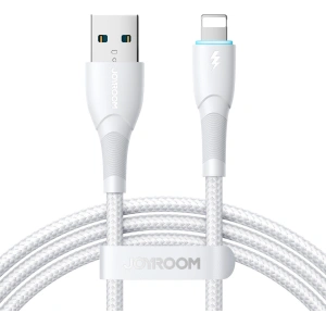Kabel Joyroom Starry Series SA32-AL3 USB-A / Lightning 3A 1m biały