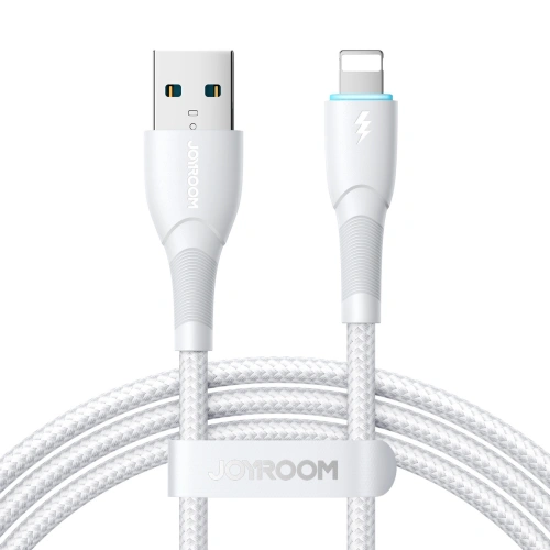 Kup Kabel Joyroom Starry Series SA32-AL3 USB-A / Lightning 3A 1m bílý - JYR897 - {ean13} - Sklep Home Screen