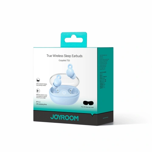 Kup Joyroom Căști in-ear fără fir JR-TS3 Bluetooth 5.3 albastru - JYR899 - {ean13} - Sklep Home Screen