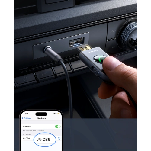 Kup Joyroom Receptor auto fără fir JR-CB6 gri - JYR900 - {ean13} - Sklep Home Screen
