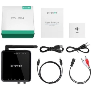 Kup Transmiter odbiornik bluetooth 5.0 Blitzwolf BW-BR4 - BLZ120 - {ean13} - Sklep Home Screen