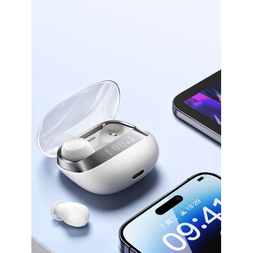 Kup Joyroom Căști in-ear fără fir Jdots Series JR-DB2 alb - JYR903 - {ean13} - Sklep Home Screen