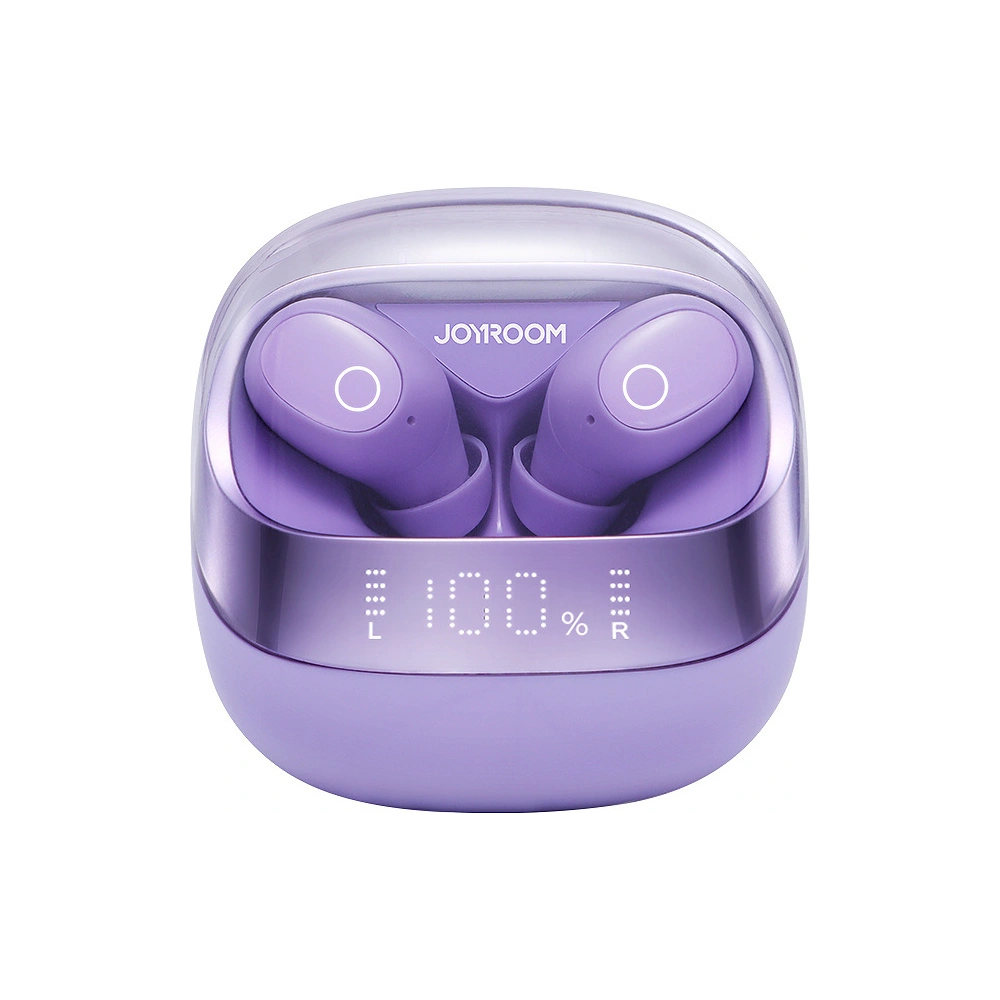 Słuchawki bezprzewodowe dokanałowe Joyroom Jdots Series JR-DB2 fioletowy