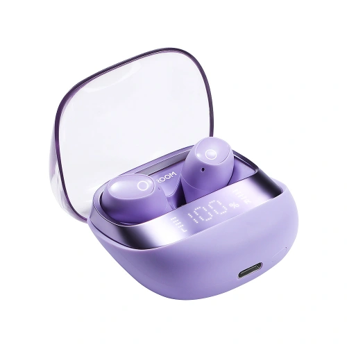 Kup Joyroom Căști in-ear fără fir Jdots Series JR-DB2 violet - JYR904 - {ean13} - Sklep Home Screen