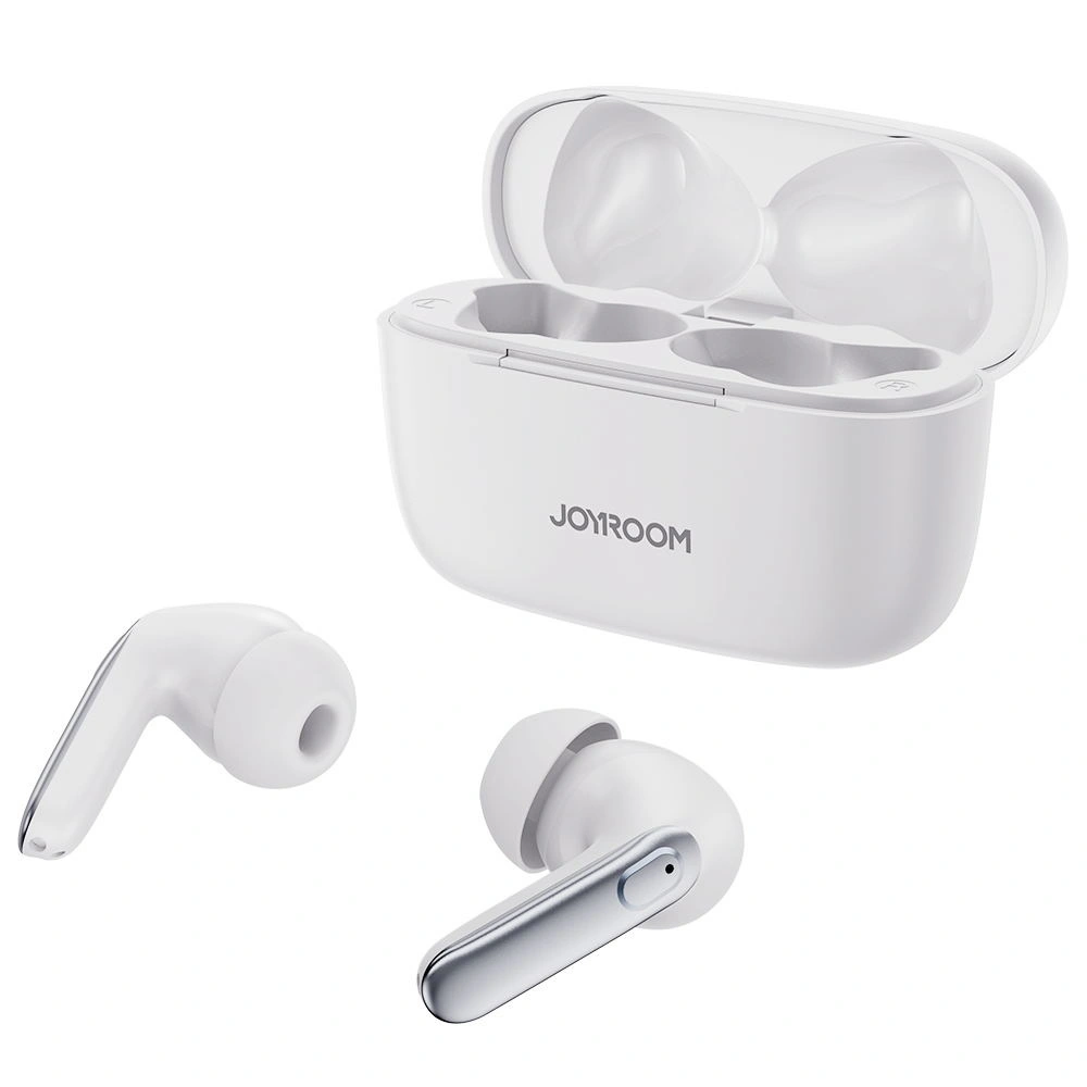 Bezprzewodowe słuchawki dokanałowe Joyroom Jbuds JR-BC1 Bluetooth 5.3 białe