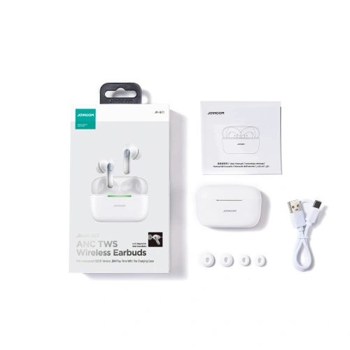 Kup Drahtlose In-Ear-Kopfhörer Joyroom Jbuds JR-BC1 Bluetooth 5.3 in Weiß - JYR906 - {ean13} - Sklep Home Screen