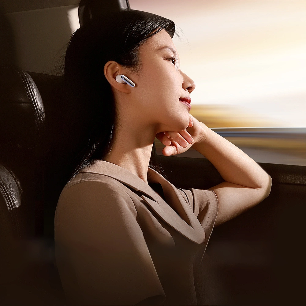 Bezprzewodowe słuchawki dokanałowe Joyroom Jbuds JR-BC1 Bluetooth 5.3 białe