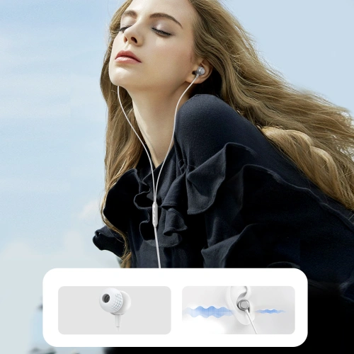 Buy Joyroom JR-EC06 in-ear headphones USB-C silver - JYR907 - {ean13} - Home Screen Store Europe
