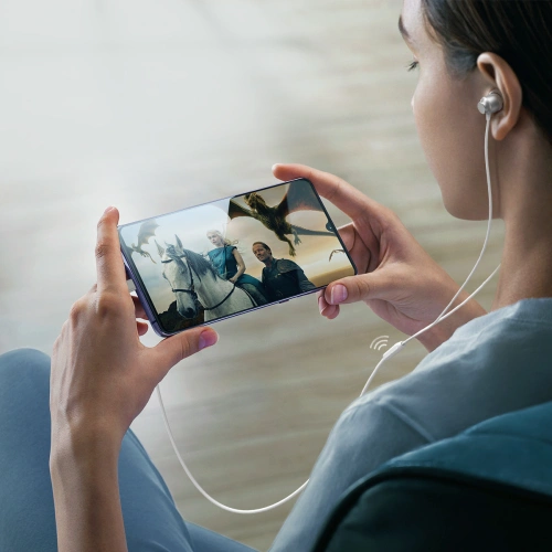 Buy Joyroom JR-EC06 in-ear headphones USB-C silver - JYR907 - {ean13} - Home Screen Store Europe