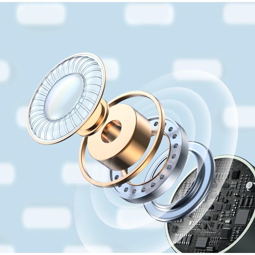 Słuchawki dokanałowe Joyroom JR-EC06 USB-C szare