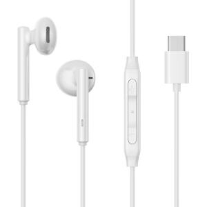 Kup Sluchátka do uší USB-C Joyroom JR-EC05 bílé - JYR909 - {ean13} - Sklep Home Screen