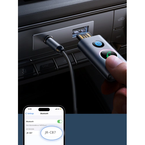 Kup Joyroom Receptor auto fără fir JR-CB7 gri - JYR910 - {ean13} - Sklep Home Screen