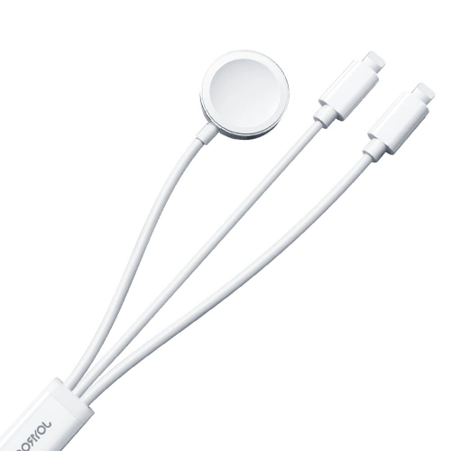 Kup Kabel 3w1 Joyroom S-IW007 USB-A / magnetická nabíječka, USB-A, Lightning 1.2m bílý - JYR911 - {ean13} - Sklep Home Screen