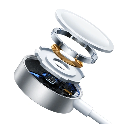 Kup Kabel 3w1 Joyroom S-IW008 USB-A / ładowarka magnetyczna, USB-C, Lightning 1.2m biały - JYR912 - {ean13} - Sklep Home Screen