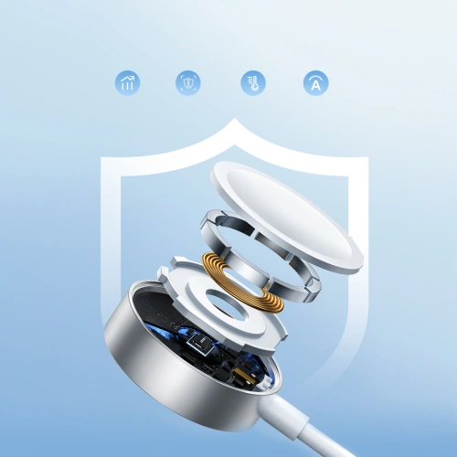 Kup Kabel 3w1 Joyroom S-IW008 USB-A / ładowarka magnetyczna, USB-C, Lightning 1.2m biały - JYR912 - {ean13} - Sklep Home Screen