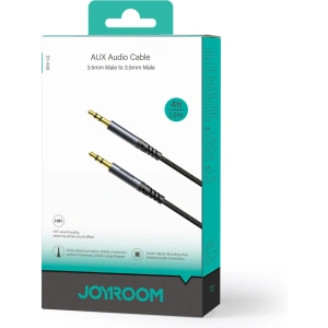 Kabel audio Joyroom SY-A08 mini jack 3.5mm / AUX mini jack 3.5mm 1.2m czarny
