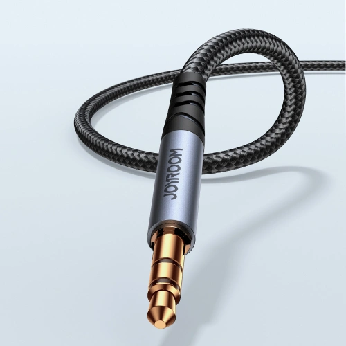 Kup Audio-Kabel Joyroom SY-A08 Mini-Klinke 3.5mm / AUX Mini-Klinke 3.5mm 1.2m schwarz - JYR913 - {ean13} - Sklep Home Screen