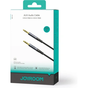 Kabel audio Joyroom SY-A08 mini jack 3.5mm / AUX mini jack 3.5mm 2m czarny