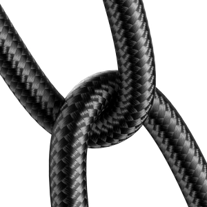 Kabel audio Joyroom SY-A09 mini jack 3.5mm żeński / AUX mini jack 3.5mm męski 1.2 m czarny