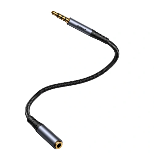 Kup Audio kábel Joyroom SY-A09 mini jack 3.5mm női / AUX mini jack 3.5mm férfi 1.2 m fekete - JYR915 - {ean13} - Sklep Home Screen