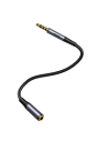 Kup Audio kábel Joyroom SY-A09 mini jack 3.5mm női / AUX mini jack 3.5mm férfi 1.2 m fekete - JYR915 - {ean13} - Sklep Home Screen