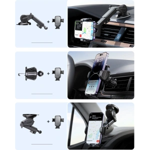 Buy Joyroom JR-ZS350 car cockpit mount black - JYR916 - {ean13} - Home Screen Store Europe