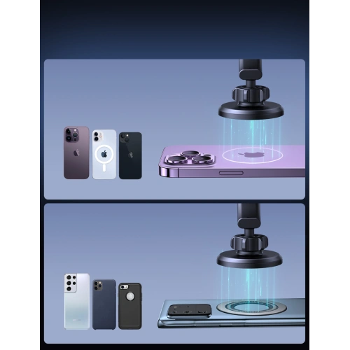 Kup Magnetischer Autohalter für das Armaturenbrett / Lüftungsgitter Joyroom JR-ZS366 schwarz - JYR917 - {ean13} - Sklep Home Screen