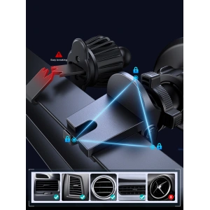 Kup Uchwyt samochodowy magnetyczny na kratkę Joyroom JR-ZS366 czarny - JYR918 - {ean13} - Sklep Home Screen