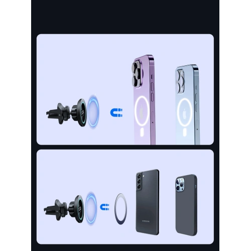 Kup Magnetický automobilový držák na mřížku Joyroom JR-ZS366 černý - JYR918 - {ean13} - Sklep Home Screen