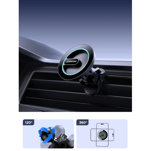 Kup Magnetický automobilový držák na mřížku Joyroom JR-ZS366 černý - JYR918 - {ean13} - Sklep Home Screen