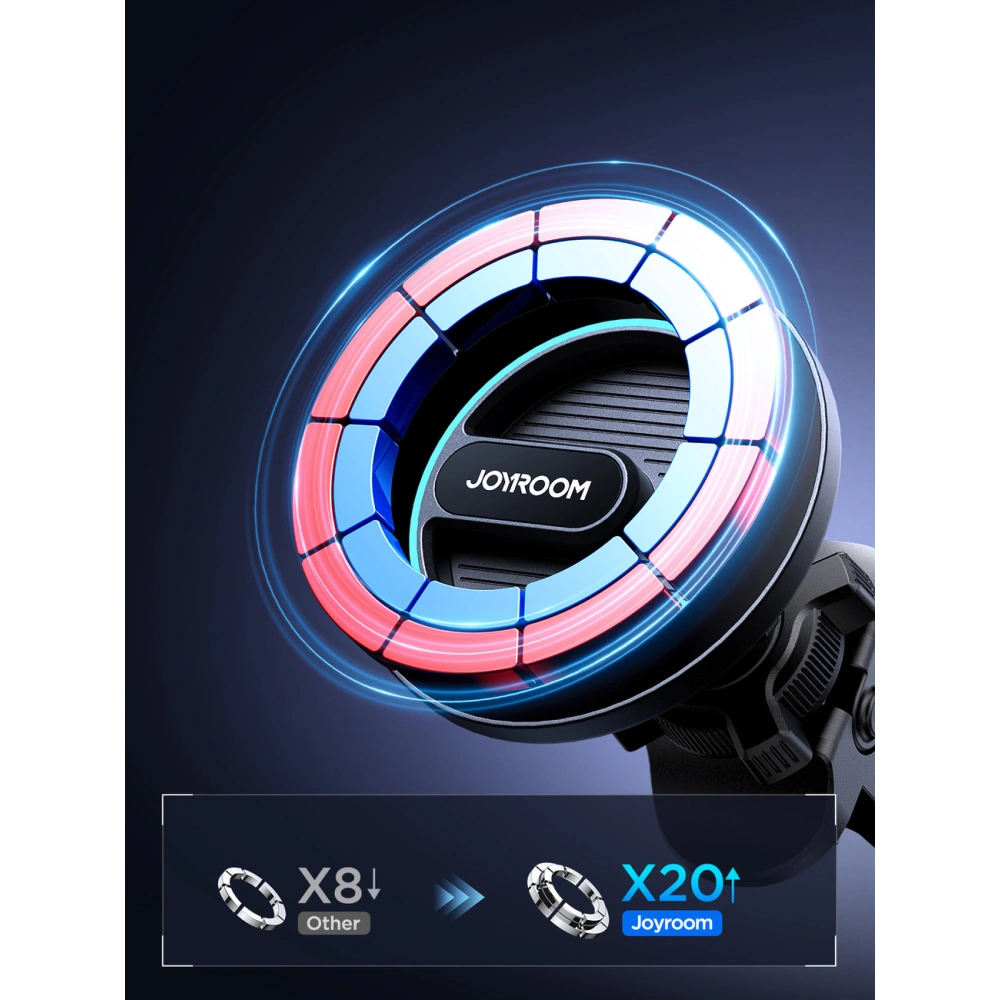 Uchwyt samochodowy magnetyczny na kratkę Joyroom JR-ZS366 czarny