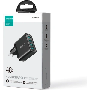 Kup Joyroom Încărcător JR-TCN03 4xUSB-A 24W 4.8A negru - JYR921 - {ean13} - Sklep Home Screen