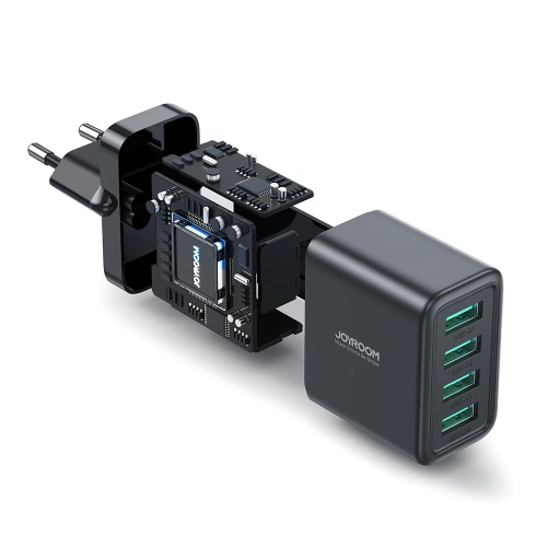 Kup Netzteil Joyroom JR-TCN03 4xUSB-A 24W 4.8A schwarz - JYR921 - {ean13} - Sklep Home Screen