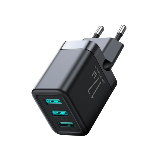 Kup Netzteil Joyroom JR-TCN02 3xUSB-A 17W 3.4A schwarz - JYR922 - {ean13} - Sklep Home Screen