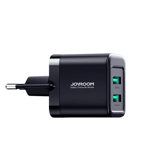 Kup Netzteil Joyroom JR-TCN01 2xUSB-A 12W 2.4A schwarz - JYR923 - {ean13} - Sklep Home Screen