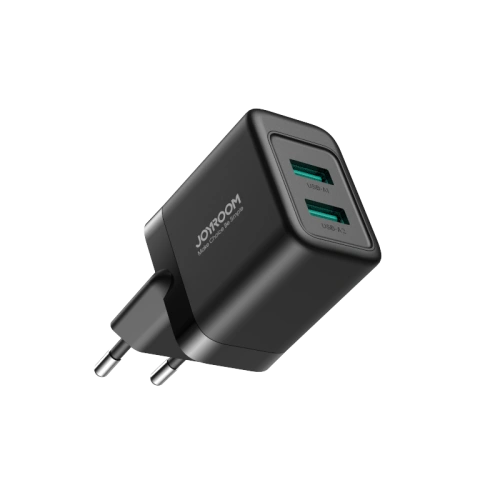 Kup Netzteil Joyroom JR-TCN01 2xUSB-A 12W 2.4A schwarz - JYR923 - {ean13} - Sklep Home Screen