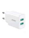 Ładowarka sieciowa Joyroom JR-TCN04 2xUSB-A 10.5W 2.1A biały