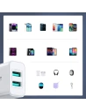 Kup Netzteil Joyroom JR-TCN04 2xUSB-A 10.5W 2.1A weiß - JYR924 - {ean13} - Sklep Home Screen