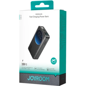 Powerbank Joyroom JR-PBF01 2xUSB-A, USB-C 10000mAh PD QC 30W czarny